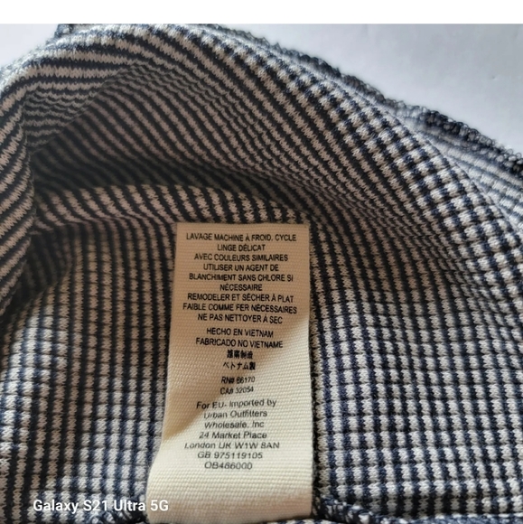 Free People Donna Top Multicolor Stripped 1/2 Sleeve Ribbed Retro Mod Size XS/TP - Picture 4 of 4